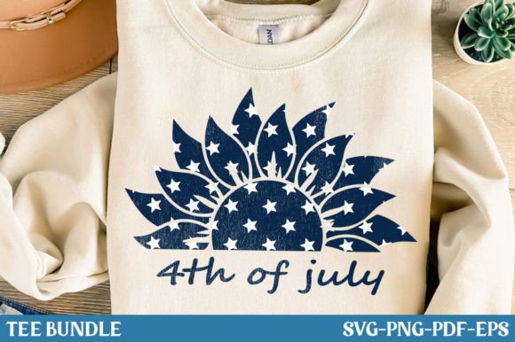 Celebrate with Style: 4th of July SVG & T-Shirt Design Files
