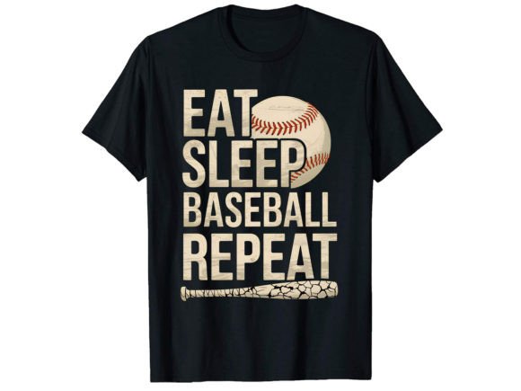 Eat Sleep Baseball Repeat: A Design That Hits It Out of the Park