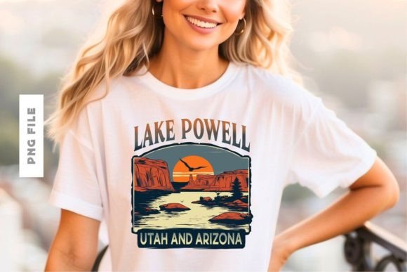 Lake Powell T-Shirt Design: Capture the Desert Southwest
