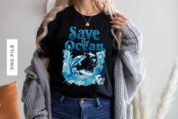 Make Waves with a Powerful Ocean Conservation Graphic