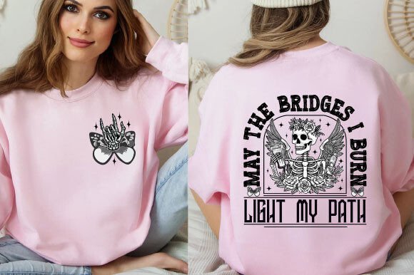 May the Bridges SVG T-shirt Design: A Versatile Asset for Creators