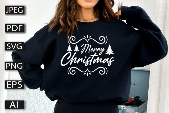 Merry Christmas Typography Design: Infusing Holiday Spirit into Every Project