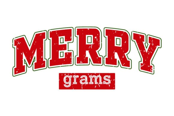 Merry Grams Svg and Png Designs for Festive Projects